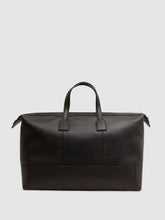 Leather Holdall in Chocolate | Reiss Sale
