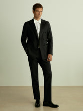 Double Breasted Tuxedo Slim Fit Jacket in Black | Reiss Discount