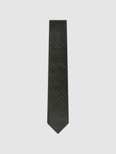 Polka Dot Silk Tie in Dark Green | Reiss Onsale