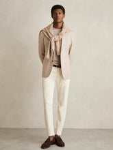 Cotton-Stretch Slim-Fit Jeans in White | Reiss Sale