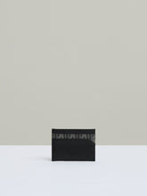 Monogram Canvas Card Holder in Black | Reiss Onsale