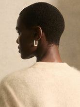 Geometric Hoop Earrings in Gold Tone | Reiss For Sale