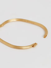 Contour Hinged Cuff in Gold Tone | Reiss Onsale