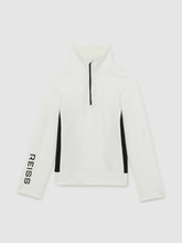 13-14 yrs Funnel-Neck Base-Layer Top in White/Black | Reiss Discount