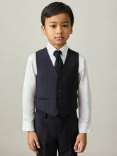 3-9 yrs Modern Fit Waistcoat in Navy | Reiss