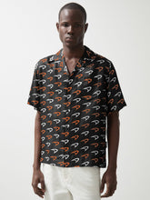 McLaren F1 Team Speedmark Logo Shirt in Black | Reiss Discount