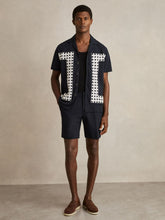 Drawstring Chino Shorts in Navy | Reiss USA