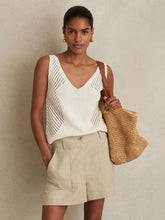 Linen Shorts in Neutral | Reiss US