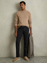 Cotton-Stretch Slim-Fit Jeans in Navy | Reiss Onsale