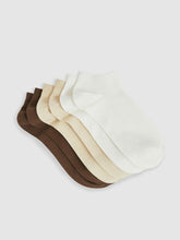 3 Pack of Trainer Socks in Chocolate/White | Reiss US