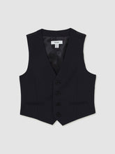 13-14 yrs Modern Fit Waistcoat in Navy | Reiss For Sale