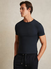 Cotton Sports-Fit T-Shirt in Navy | Reiss Onsale