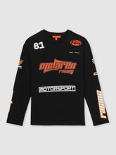 McLaren F1 Team Cotton Logo T-Shirt Unisex Fit in Black | Reiss USA