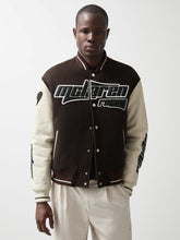 McLaren F1 Team Bomber Jacket in Brown/Ivory/White | Reiss Sale