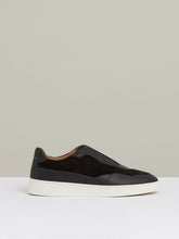 Leather Elasticated-Lace Trainers in Espresso Brown | Reiss Sale