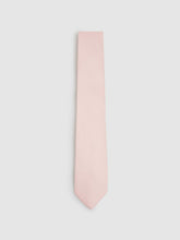 Textured Silk Blend Tie in Light Pink | Reiss Discount