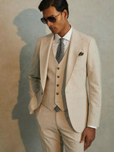 Slim Fit Single Breasted Waistcoat in Stone | Reiss Near Me
