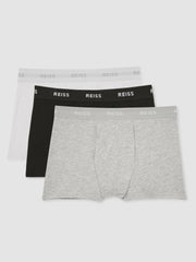 Three Pack Cotton Boxers in Multi | Reiss Onsale
