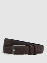 Suede Belt in Chocolate | Reiss
