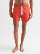 Plain Drawstring Swim Shorts in Bright Orange | Reiss Near Me