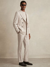 Check Regular-Fit Suit Trousers in Stone | Reiss For Sale