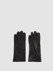 Leather Gloves in Black | Reiss Discount