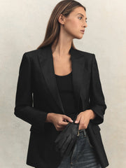 Leather Gloves in Black | Reiss Discount