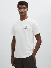 Les Deux 100% Cotton Café Print T-Shirt in Ivory Print | Reiss Sale
