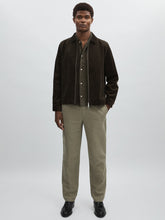 Les Deux Drawstring Trousers in Green/Ivory | Reiss Sale