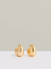 Curve Scoop Earrings in Gold Tone | Reiss Discount