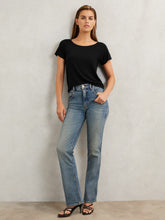 Short Sleeve T-Shirt in Black | Reiss Near Me