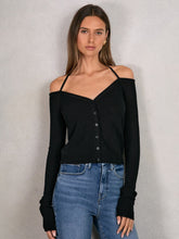 100% Cotton Jumper in Black | Reiss USA