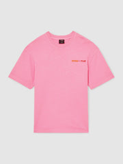 | Ché Cotton-Linen Sunset T-Shirt in Pink | Reiss Near Me