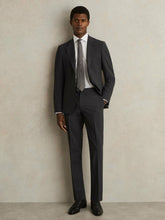 Slim-Fit Wool-Blend Suit Trousers in Grey | Reiss Onsale