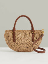Raffia Woven Cross-body Bag in Natural | Reiss For Sale