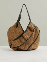 Raffia Ruffle Tote Bag in Natural | Reiss Near Me
