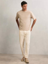 Cotton Garment-Dyed Oversize T-Shirt in Oatmeal | Reiss For Sale