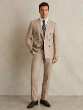 Wool-Blend Slim-Fit Suit Trousers in Oatmeal Brown | Reiss For Sale