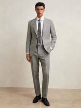 Slim-Fit Wool Suit Trousers in Mid Grey | Reiss Onsale