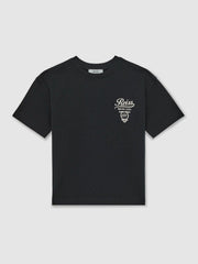 3-9 yrs Cotton Motor Cars-Print T-Shirt in Washed Blue/White | Reiss Onsale