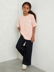 Cotton Pony Club Print T-Shirt in Pink | Reiss Near Me