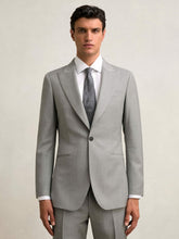 Slim-Fit Wool Single Breasted Suit Blazer in Mid Grey | Reiss Sale