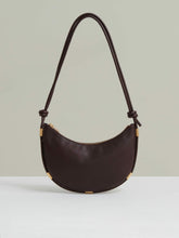 Leather Rope Strap Shoulder Bag in Oxblood | Reiss Near Me