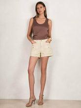 Paige Cargo Shorts in Cream | Reiss Sale