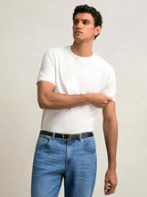 Stretch-Cotton Crew-Neck T-Shirt in White | Reiss Near Me