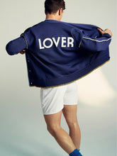 | Tom Daley Lover Knit Cardigan in Navy Blue | Reiss