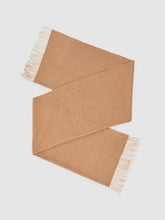 Wool-Cashmere Scarf in Taupe | Reiss