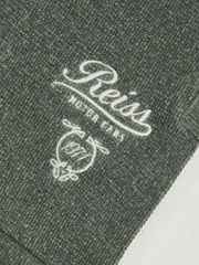 13-14 yrs Chenille Tipped Motor Cars Shorts in Dark Sage Green/White | Reiss US