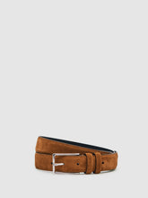 Suede Belt in Tobacco Brown | Reiss USA