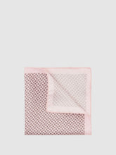 Geo Chain Detail Pocket Square in Soft Pink | Reiss Discount